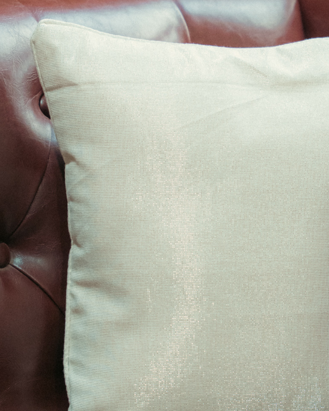 Christmas Cushion Set with fillers - Night Blue 12 inches & Shimmery Off White 16 inches