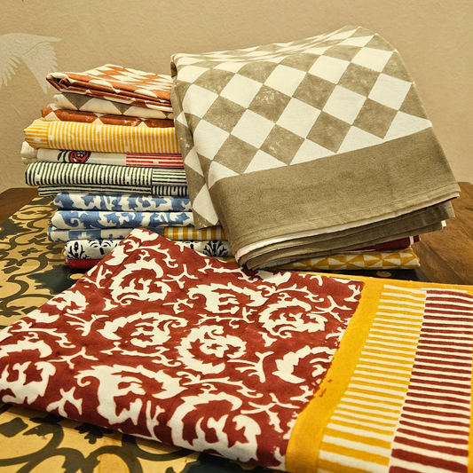BRING STORIES TO YOUR HOME - TREY HAND BLOCK PRINTED PRODUCTS
