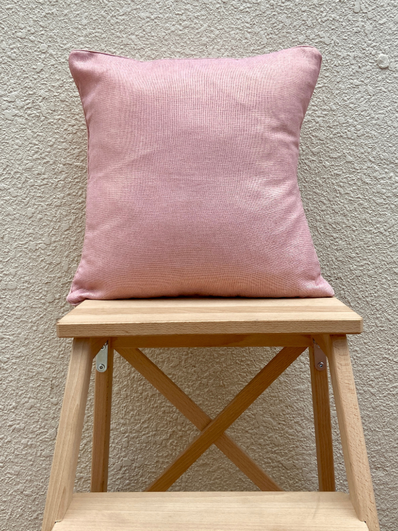 Minimalistic Elegant Pink & Mint Green Shimmery Cushion Cover Combo
